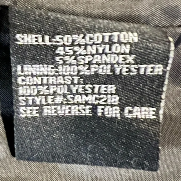 Blanc Noir Trench Coat Size Medium Fabric is cotton nylon spandex blend - Picture 16 of 16